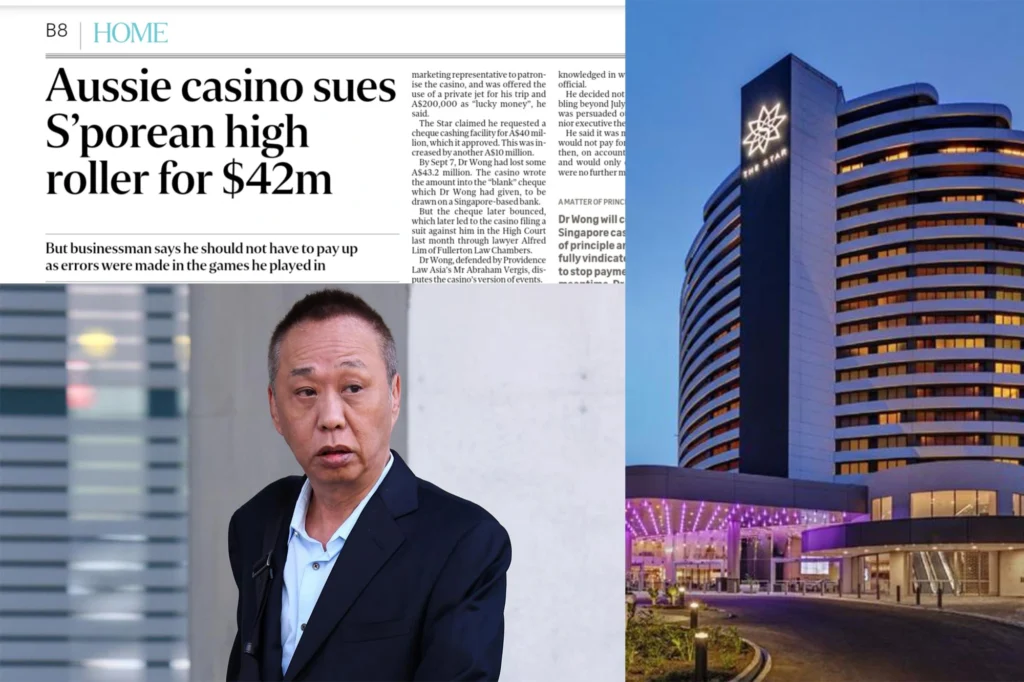 Singaporean high roller gambling debt